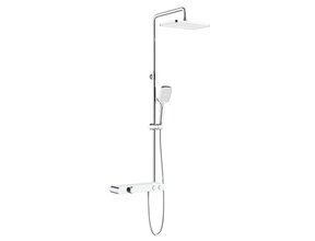 Aloni Ocean Regendouche set met planchet Chroom