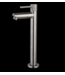 Fonteinkraan Ribbed Gun Metal Opbouw 26cm