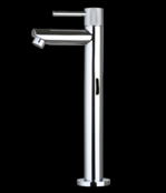 Fonteinkraan Ribbed Chroom 26cm