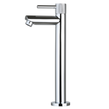 Fonteinkraan Ribbed Chroom 26cm