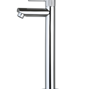 Fonteinkraan Ribbed Chroom 26cm