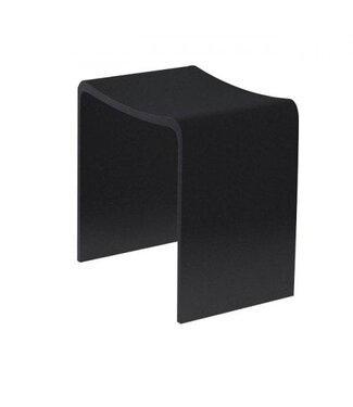 Douchekruk Solid Surface Lodi Mat Zwart