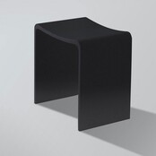 Douchekruk Solid Surface Lodi Mat Zwart Douchekruk Solid Surface Lodi Mat Zwart