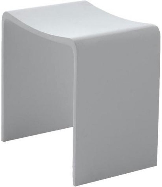 Douchekruk Solid Surface Lodi Mat Wit