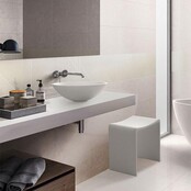 Douchekruk Solid Surface Lodi Mat Wit