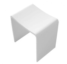 Douchekruk Solid Surface Lodi Mat Wit