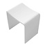 Douchekruk Solid Surface Lodi Mat Wit