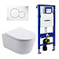 GEBERIT Geberit UP320 Toiletsets Pro Pack Randloos Toilet met Softclose toiletbril en Drukplaat Wit