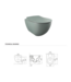 Hangtoilet Freedom Mat Grijs Randloos excl. Toiletbril