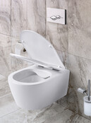 Hangtoilet Pro-Pack Wit Randloos incl. Toiletbril Hangtoilet Pro-Pack Wit Randloos incl. Toiletbril