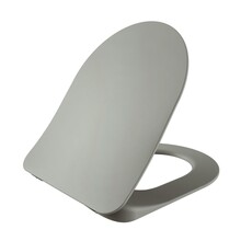 WC Bril Freedom Mat Grijs Softclose Flat 36x44cm