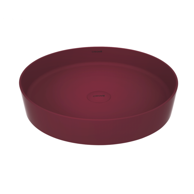 Ronde Waskom Loop Mat Rood 45x13cm Keramiek