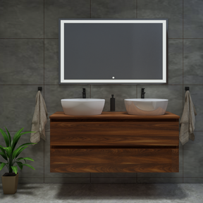 Gliss Design Wastafelonderkast Walnoot 60cm