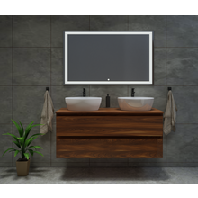 Gliss Design Wastafelonderkast Walnoot 80cm