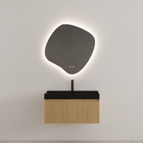 Gliss Design Wastafelonderkast Ribbelfront Pure 60cm Timotheus