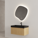 Gliss Design Wastafelonderkast Ribbelfront Pure 70cm Timotheus