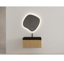 Gliss Design Wastafelonderkast Ribbelfront Pure 90cm Timotheus