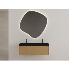 Gliss Design Wastafelonderkast Ribbelfront Pure 120cm 1 lade Timotheus