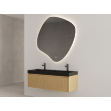 Gliss Design Wastafelonderkast Ribbelfront Pure 120cm 2 lades Timotheus