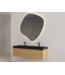 Gliss Design Wastafelonderkast Ribbelfront Pure 160cm 2 lades Timotheus