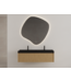 Gliss Design Wastafelonderkast Ribbelfront Pure 160cm 2 lades Timotheus
