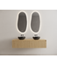 Gliss Design Wastafelonderkast Ribbelfront Pure 200cm 2 lades Timotheus