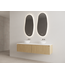 Gliss Design Wastafelonderkast Ribbelfront Pure 200cm 2 lades Timotheus