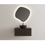 GLISS DESIGN Gliss Desing Wastafelonderkast Ribbelfront Charcoal 70cm 1 lade Timotheus