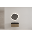 Gliss Design Wastafelonderkast Ribbelfront Ash Gray 80cm 1 lade Timotheus