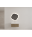 Gliss Design Wastafelonderkast Ribbelfront Ash Gray 80cm 1 lade Timotheus