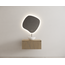 GLISS DESIGN Gliss Desing Wastafelonderkast Ribbelfront Ash Gray 90cm 1 lade Timotheus