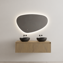 Gliss Design Wastafelonderkast Ribbelfront Ash Gray 140cm Timotheus