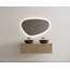 GLISS DESIGN Gliss Desing Wastafelonderkast Ribbelfront Ash Gray 140cm Timotheus