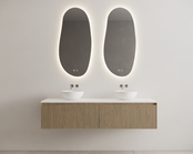 Gliss Design Wastafelonderkast Ribbelfront Ash Gray 180cm Timotheus Gliss Design Wastafelonderkast Ribbelfront Ash Gray 180cm Timotheus