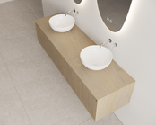 Gliss Design Wastafelonderkast Ribbelfront Ash Gray 200cm Timotheus Gliss Design Wastafelonderkast Ribbelfront Ash Gray 200cm Timotheus