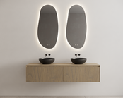 Gliss Design Wastafelonderkast Ribbelfront Ash Gray 200cm Timotheus Gliss Design Wastafelonderkast Ribbelfront Ash Gray 200cm Timotheus