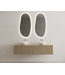 Gliss Design Wastafelonderkast Ribbelfront Ash Gray 200cm Timotheus