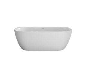 Half vrijstaand Bad Moon Wit 180x80x60 cm Hoekbad Acryl met plug