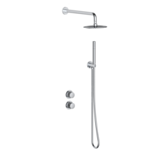 Inbouw regendouche set Effeze Chroom 30cm