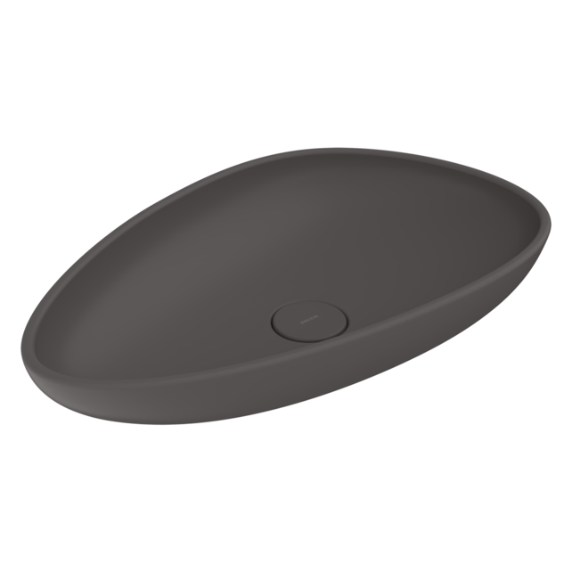 Bocchi Etna Waskom Mat Antraciet 58x37x10cm Keramiek