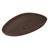 Bocchi Etna Waskom Mat Bruin 58x37x10cm Keramiek