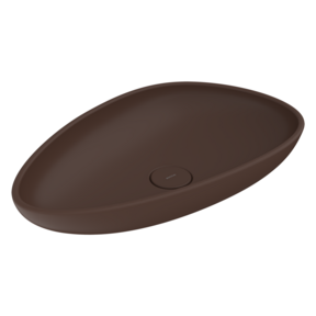 Bocchi Etna Waskom Mat Bruin 58x37x10cm Keramiek