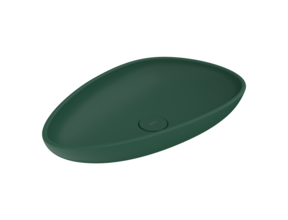 Bocchi Etna Waskom Mat Groen 58x37x10cm Keramiek