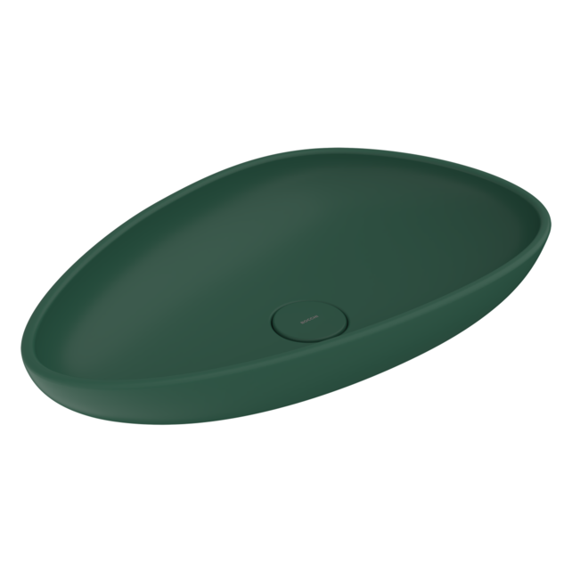 Bocchi Etna Waskom Mat Groen 58x37x10cm Keramiek