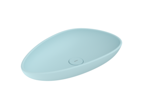 Bocchi Etna Waskom Mat Ice Blue 58x37x10cm Keramiek