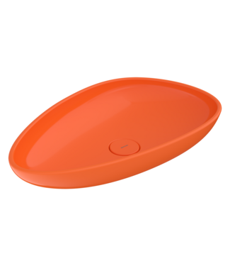 BOCCHI Bocchi Etna Waskom Glans Oranje 58x37x10cm Keramiek