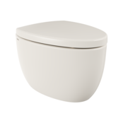 Hangtoilet Bocchi Etna Glans Biscuit design toilet 54cm excl. zitting Hangtoilet Bocchi Etna Glans Biscuit design toilet 54cm excl. zitting