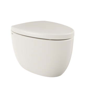 BOCCHI Hangtoilet Bocchi Etna Glans Biscuit design toilet 54cm excl. zitting