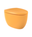 Hangtoilet Bocchi Etna Glans Manderijn Geel design toilet 54cm excl. zitting