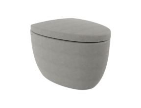 Hangtoilet Bocchi Etna Mat Beton design toilet 54cm excl. zitting